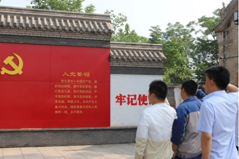 “賡續革命傳統，強化使命擔當”——焦作安彩開展建黨101周年主題黨日活動